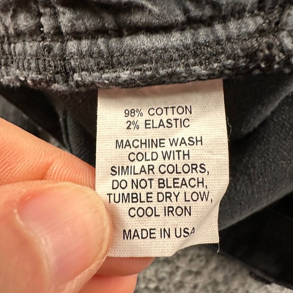 Nili Lotan Jeans Womens 6 Gray Skinny Ankle Zipper Knee Panel Stretch - Picture 14 of 15